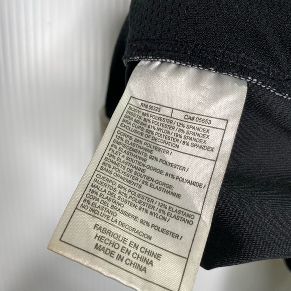 Nike DriFit Black Racerback Sports Workout Top Medium - Picture 5 of 7